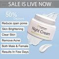 Premium Night Cream for Glowing Skin | 100% Natural night cream